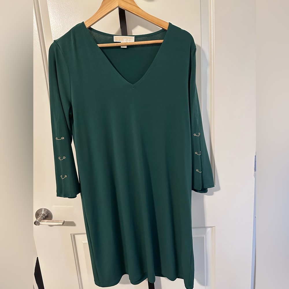 Michael kors emerald green dress